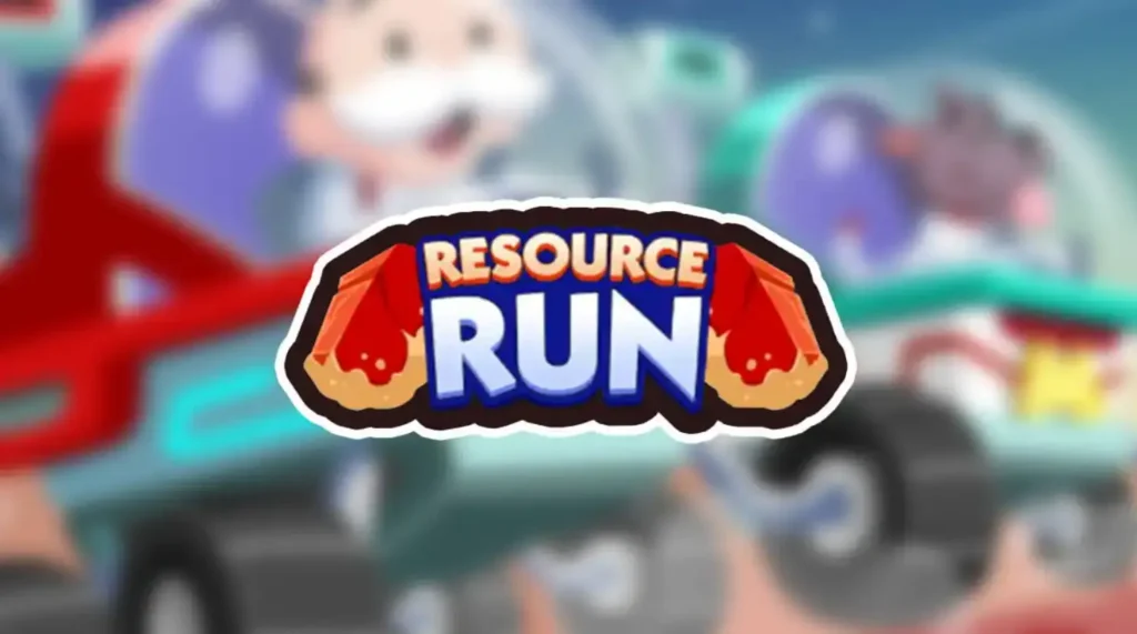 monopoly go resource run event rewards and milestones