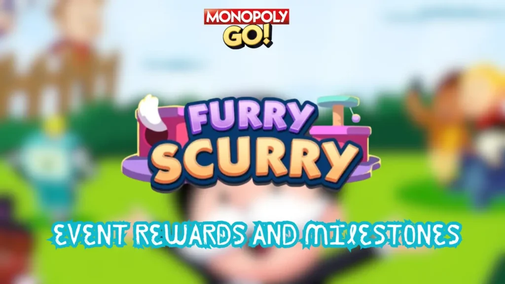 furry scurry rewards and milestones