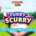 furry scurry rewards and milestones